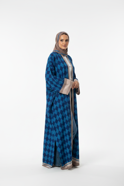 Blue Diamond Abaya - New Model Side